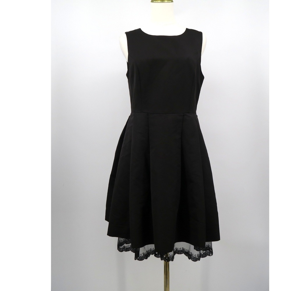 Jason Wu for Target 20th Anniversary Black Lace Sequin Trim Flare Dress Small